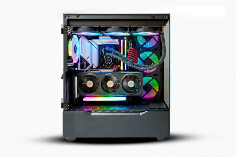 showcase-modern-gaming-desktop-computer-build-with-rainbow-led-lighting